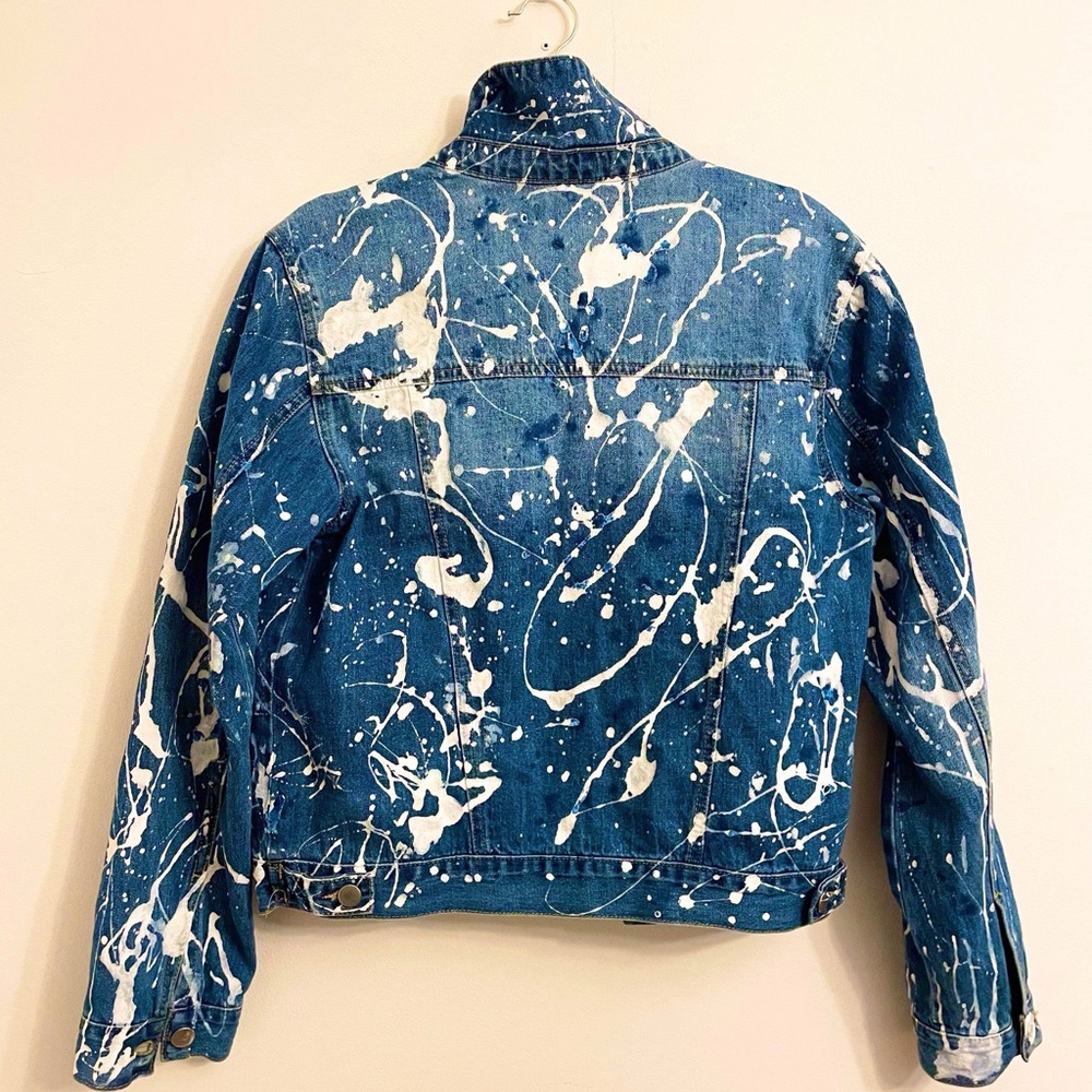 Studio Splatter Denim Jean Jacket